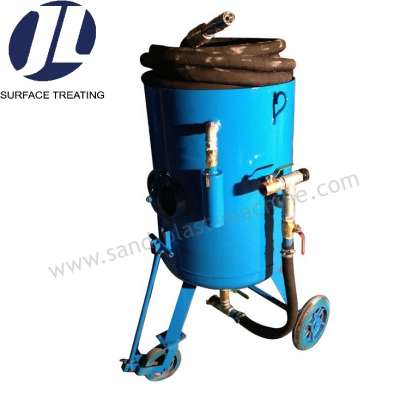 JL Portable Sand Blasting Pot JL-300L,Pressure Blasting Tank for structure surface treating