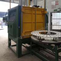 JL-1212W dustless sandblast cabinet  with 6 automatic sandblasting gun