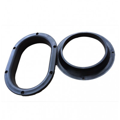 ABS round oval sandblasting machine hand hole ring