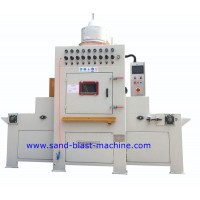 automatic belt transmission sand blasting machine for stone