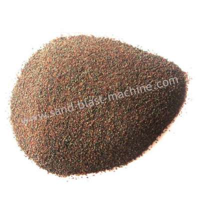 China Sand blasting garnet supplier, rust remove blasting garnet girt